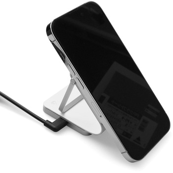 2in1 折りたたみワイヤレス充電スタンド ホワイト - HACRAY(ハクライ)