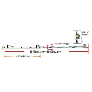 スズラン型静電噴口 みのる産業