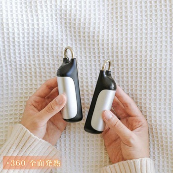 カラビナ付 充電式カイロ 大河商事