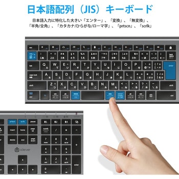 Bluetoothキーボード iClever