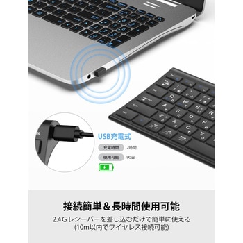ワイヤレスキーボード iClever