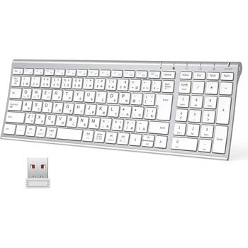 ワイヤレスキーボード iClever