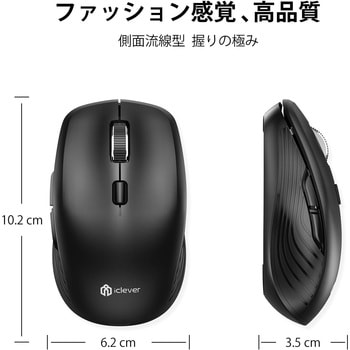ワイヤレスマウス iClever