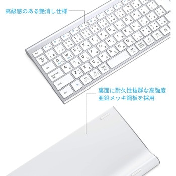 ワイヤレスキーボード&マウスセット iClever