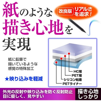 液晶保護フィルム Bigme B751C / B751 上質ペーパー ライクテイスト 紙感覚 メディアフューチャー