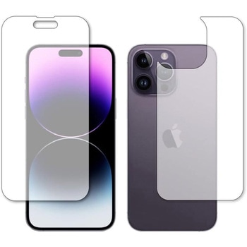 液晶保護フィルム Apple iPhone 14 Pro Max [ 両面セット用 ] 高硬度9H ブルーライトカット メディアカバーマーケット