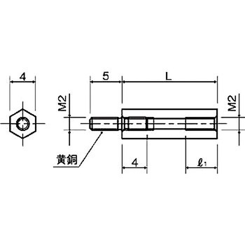 スペーサー(PSSスペーサー) BSP-2000FWEシリーズ(M=2 ピッチ0.4) 廣杉計器