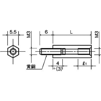 スペーサー(PSSスペーサー) BSP-300WEシリーズ(M=3 ピッチ0.5) 廣杉計器
