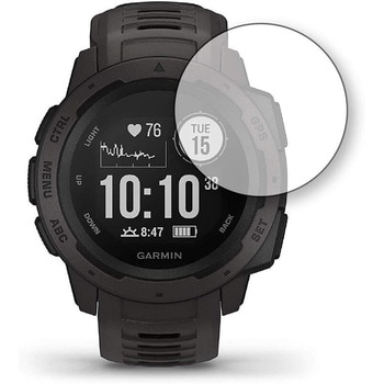 液晶保護フィルム GARMIN Instinct (★2枚組) 高硬度9H ブルーライトカット メディアカバーマーケット