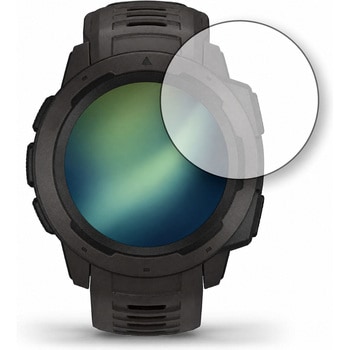 液晶保護フィルム GARMIN Instinct ( ★2枚組 ) 対応 高硬度9H ブルーライトカット反射防止 互換品 メディアカバーマーケット