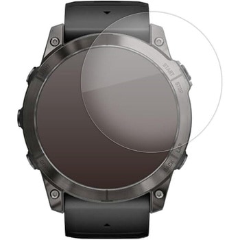 液晶保護フィルム GARMIN epix Pro ( Gen 2 ) ケースサイズ 51mm 用 高硬度9H ブルーライトカット メディアフューチャー