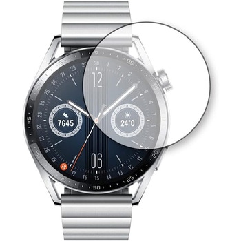 液晶保護フィルム HUAWEI WATCH GT 3 [ケースサイズ 46mm用] 高硬度9H ブルーライトカット メディアカバーマーケット