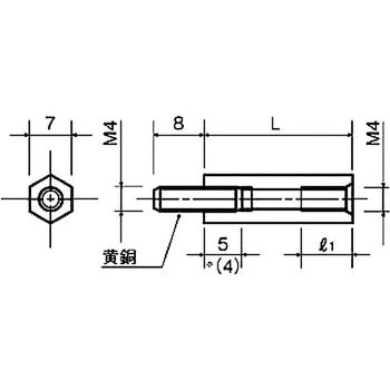 スペーサー(PSSスペーサー) BSP-400WEシリーズ(M=4 ピッチ0.7) - 廣杉計器