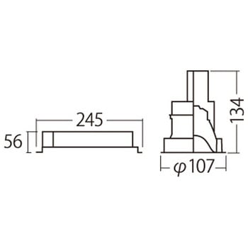 天井埋込型 高演マルミナLEDダウンライト 100形 Φ100 DALI制御タイプ Panasonic(パナソニック)