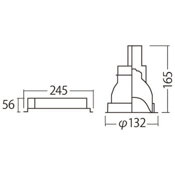 天井埋込型 高演マルミナLEDダウンライト 250形 Φ125 DALI制御タイプ Panasonic(パナソニック)