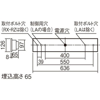 天井埋込型 20形 一体型LEDベースライト コンフォート15 下面開放型 Panasonic(パナソニック)