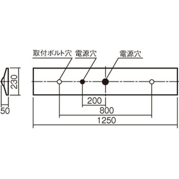 クリーンルーム向け・工場、倉庫用(特殊環境用) 天井直付型 40形 一体型LEDベースライト Dスタイル 富士型 Panasonic(パナソニック)