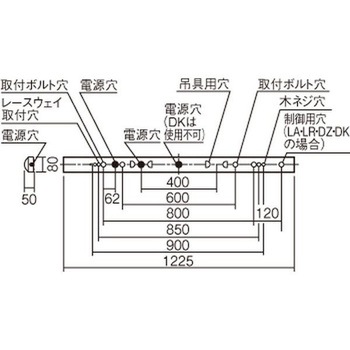 天井直付型 40形 一体型LEDベースライト iスタイル ストレートタイプ 笠なし型 Panasonic(パナソニック)