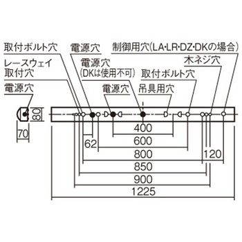 リニューアル用 天井直付型 40形 一体型LEDベースライト 連続調光型調光タイプ(ライコン別売) iスタイル ストレートタイプ 笠なし型 Panasonic(パナソニック)