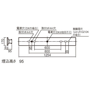 リニューアル用 天井埋込型 40形 一体型LEDベースライト 連続調光型調光タイプ(ライコン別売) 下面開放型 Panasonic(パナソニック)