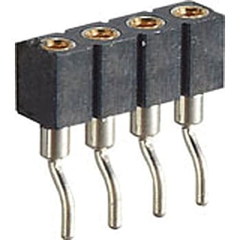 ピンヘッダー(ソケット) FRL-41070-00ライトアングル(1列) 廣杉計器