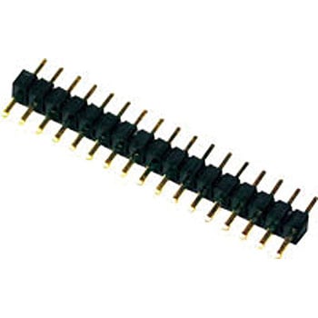 ピンヘッダー(ピン) PCB取付レイアウト PCB取付穴径Φ0.8 PSS-210153-00(H=1.5) 廣杉計器