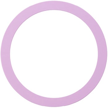 MagSafe対応 ステンレスシート「MAGTUS」Stainless Steel Sheet (Circle type) ピンク LEPLUS NEXT