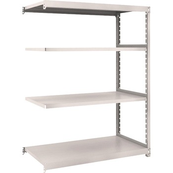 軽中量ボルトレス棚”M2型”(200kgタイプ、高さ1500mm、4段タイプ) 連結型(高さ1500mm 棚段数4段タイプ) - TRUSCO