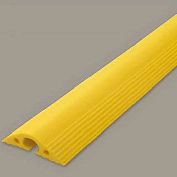 軟質プロテクタ 幅80 イエロー(安全色)5m巻 - マサル工業