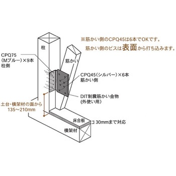 DIT制震筋かい金物 Bulls(ブルズ)