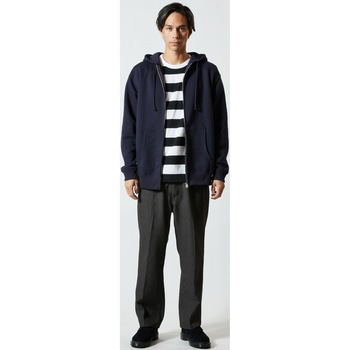 10．0オンス T/Cスウェット フルジップパーカ 裏起毛 ユナイテッドアスレ