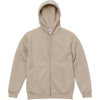 10．0オンス T/Cスウェット フルジップパーカ 裏起毛 ユナイテッドアスレ
