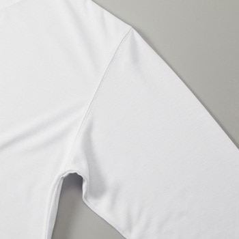 5．6オンス ドライコットン ラウンドテールロングスリーブTシャツ ユナイテッドアスレ