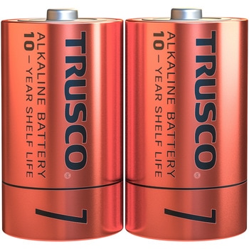 アルカリ乾電池10年単1形 TRUSCO