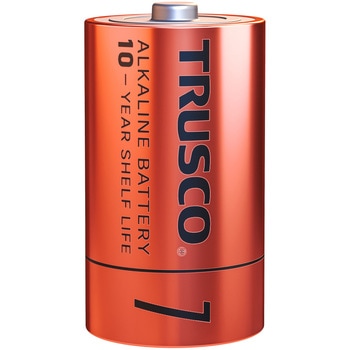 アルカリ乾電池10年単1形 TRUSCO