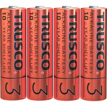アルカリ乾電池10年単3形 TRUSCO