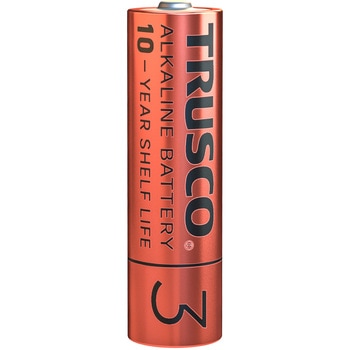 アルカリ乾電池10年単3形 TRUSCO