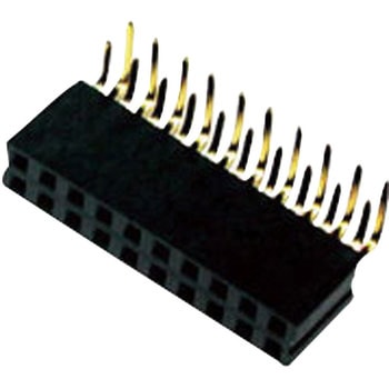 ピンヘッダー(ソケット) PCB取付穴径Φ1.02 FSR-42085-00-00(2列) 廣杉計器