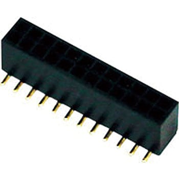ピンヘッダー(ソケット) FSM-42074-00Bボトムポスト付(2列) 廣杉計器