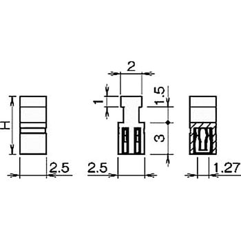 ジャンパー JS-7(1.27mm ピッチ) 廣杉計器