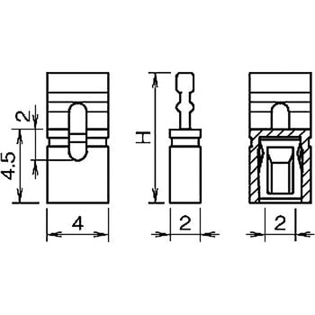 ジャンパー JS-2(2.00mm ピッチ) 廣杉計器