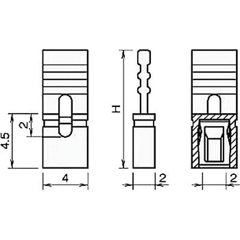ジャンパー JS-2(2.00mm ピッチ) 廣杉計器