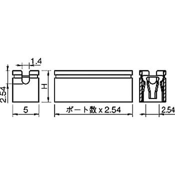 ジャンパー JS-4(2.54mm ピッチ連結) 廣杉計器