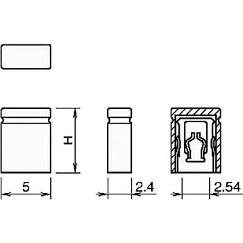 ジャンパー JS-4(2.54mm ピッチ) 廣杉計器