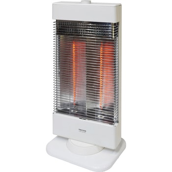 カーボンヒーター2灯 900W 薄型スリムタイフ ホワイト TEKNOS