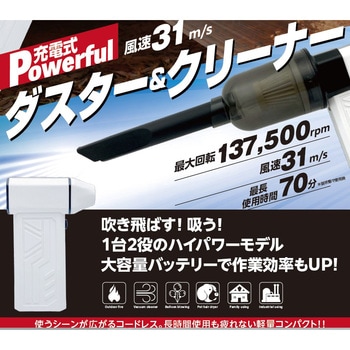 充電式ブロワー パワフルダスター・バキュームクリーナー PROMOTE