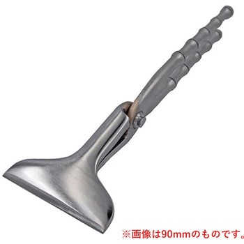首長平90 竹 ニッケルクロームメッキ 飲込110mm 水野製作所