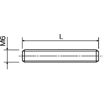 メカニカルパーツ(ステンレス全ネジ) ERU-600A(M=6 ピッチ1.0) 廣杉計器