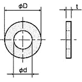 ワッシャー(PTFEワッシャー) TT-0000-00