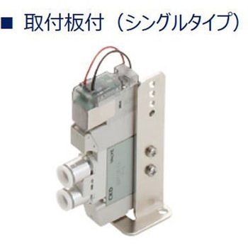パイロット式5ポート弁 ダイレクト配管 2位置シングル グロメットリード線 4GA□10Rシリーズ CKD